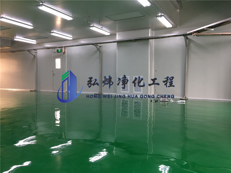 注塑净化车间工程-东莞虎门三十万级净化车间
